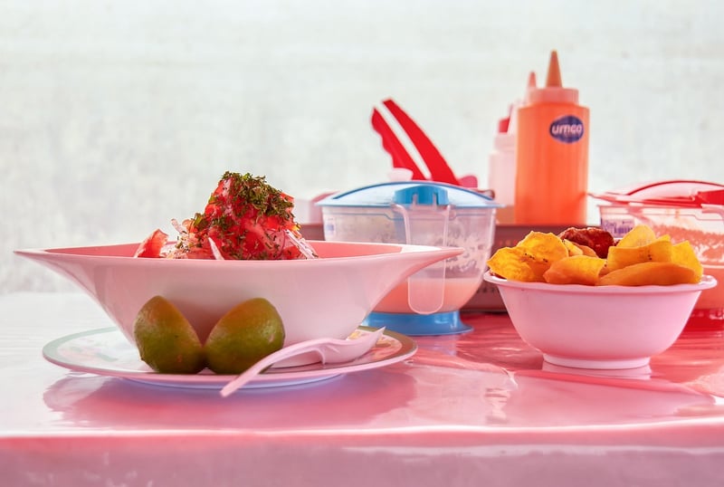 Peruvian Ceviche Street Food